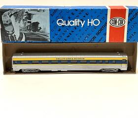 H710d Con-cor Delaware And Hudson Coach Passenger Car Ho Scale With Box - Nice