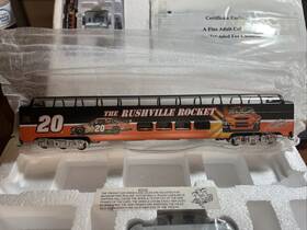 14-00471-003 Danbury Mint Bachmann Ho Express Trainhawthorne Village Tony Stuart Rushville Rocket Dome Car 14-00471-003 Danbury Mint Bachmann Ho Express Trainhawthorne Village Tony Stuart Rushville Rocket Dome Car