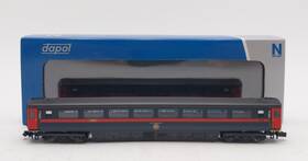 2p-005-933 Dapol 2p-005-93 N Gner Mk3 2nd Class Passenger Car #42064 Ln/box