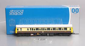 4d-009 Dapol Oo Gwr 150 Chocolate And Cream Class 121/122 Electric Passenger Car