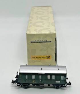 010125 Dingler N Scale Nr. Green Passenger Car Original Box