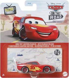 Dxv29 Disney Pixar Cars Road Trip Lightning Mcqueen 1 55 Scale Dxv29 Disney Pixar Cars Road Trip Lightning Mcqueen 1 55 Scale