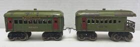 Dorfan 490/491 Prewar O-gauge Lighted 490 Seattle Coach And Observation Car