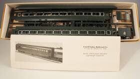 018-1702 E&b Valley Ho Railroad Early P-s Osgood Streamlined Coach Boston And Maine