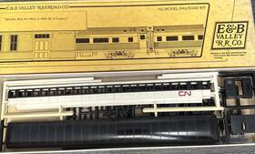 018-1724 E&b Valley Ho Kit Pullman Std Lightweight Canadian National Coach