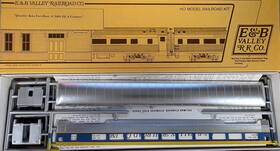 018-3405 E&b Valley Pullman Stainless Steel Coach Building Kit 018-3405 E&b Valley Pullman Stainless Steel Coach Building Kit