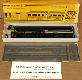 E&b Valley Railroad Co. 4804 E&b Ho Scale Started Kit Santa Fe Pullman Dormitory Lounge Read Desc