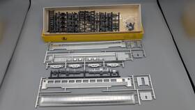 018-3400 E&b Valley Rr Co #18-3400 Ho Pullman Stainless Steel Coach Kit Unlettered Nib