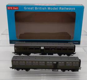 E86002 Efe Oo Scale Southern Railway Passenger 2-car Set Ln/box