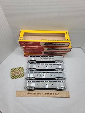 1440c Fleischmann 4 Ho Double Decker Superliner Santa Fe El Capitan Passenger Car