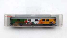 503902 Fleischmann Ho Scale Schulers Wein Station Advertising Passenger Car Ex
