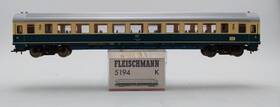 5194-k Fleischmann 5194 K Ho Scale Db Ic Coach Car Ln/box 5194-k Fleischmann 5194 K Ho Scale Db Ic Coach Car Ln/box