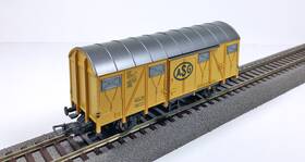 2-axle Fleischmann 5332 Ho Era 3-4 Swedish Railways Closed Box Car Ftasgft Ln Mint