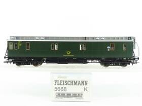 5688k Fleischmann Ho Scale Deutsche Bundespost Coach Passenger Car #2667