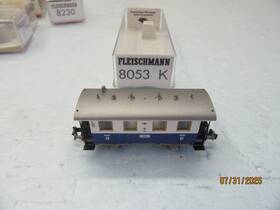 8053k Fleischmann N - 8053 Passenger Car Of The Edelweis-lokal-bahn Elb Lnib
