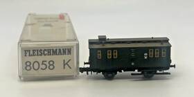 8058k Fleischmann N Scale Passenger Car Original Box