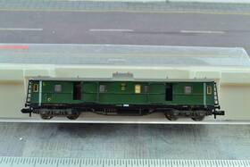 8084 Fleischmann Drg Nostalgic Baggage - Passenger Car With Lights N Scale