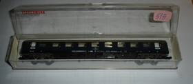 8110k Fleischmann N 8110 K 1st Class Blue Passenger Express Train Car In Original Box