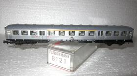 8121 Fleischmann N Piccolo Db Silberling 1st/2nd Class Passenger Car Ovp Ep Iv A