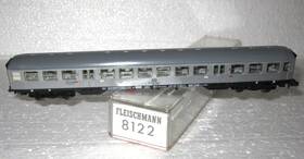 8122 Fleischmann N Piccolo Db Silberling 2nd Class Passenger Car Ovp Ep Iv Ftaft