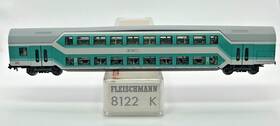 8122k Fleischmann N Scale 8122 K Double-decker 1st/2nd Class Db Original Box