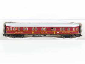 869101k Fleischmann N Scale Dsg German Schlafwagen Sleeper Passenger Car #33028p 869101k Fleischmann N Scale Dsg German Schlafwagen Sleeper Passenger Car #33028p