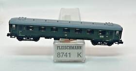 8741k Fleischmann N Scale 8741 K Green Passenger Car Original Box