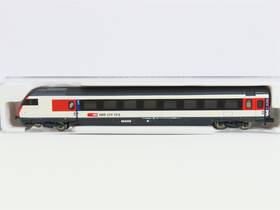 890181 Fleischmann N Sbb Swiss 2nd Class Coach Passenger Control Car With Dcc
