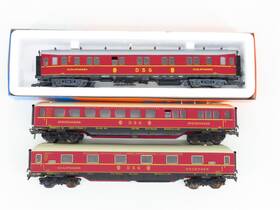 44454 Fleischmann Roco Lot Of 3 Ho Scale Dsg German Passenger Cars