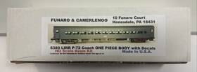 6380 Funaro & Camerlengo And Ho Scale Long Island P-72 Coach Resin Car Kit #6380