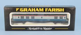 374-104 Graham Farish By Bachmann Br Mk.1 Mini Buffet Car Rmb Blue/grey