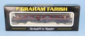 374-153 Graham Farish By Bachmann Br Mk.1 Corridor First Fk Passenger Coach Maroon