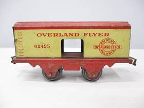 X7085 Hafner 62425 Overland Flyer Train Mail Car Century Progress Prewar O Gauge