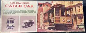 517-130 Hawk San Francisco Cable Car Open Model Kit Sullys Hobbies