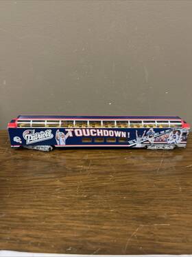 14-07898-004 Hawthorne Village New England Patriots Touchdown Dome Car #4 With Tracks Coa