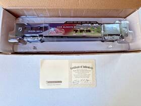 14-00835-003 Hawthorne Village / Bachmann Ho Pow-mia Express Ftfreedomft Vista Dome Car With Coa - Ec