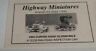 1904curved Highway Miniatures 360-228 Ho Dash Oldsmobile&olds Railroad Ins