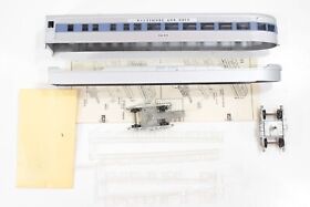 1835 Ho Athearn Baltimore And Ohio Streamline Observation Tail Passenger Car New Kit