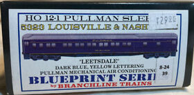 5323 Ho Branchline Blueprint Kit L And N 12-1 Pullman Sleeper Inch.leetsdale