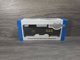 Bac17618 Ho Gauge Bachmann Silver Series Csx 40inch Quad Hopper Car Black Yellow