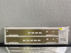 173-43 Ho Scale Brass Car Sides Baggage Mail Gn C&nw Up Part No.