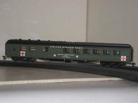 Mmr89605 Ho Us Army Heavyweight Diner Car Mess #89605 Hospital Ww Ii
