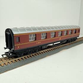 R0461a Hornby R4061a Oo Scale Lms Composite Coach #4113