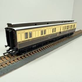 R4120c Hornby Oo Scale Gwr Clerestory Brake Coach #3371