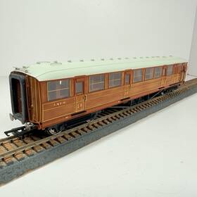 24387 Hornby R4170 Oo Scale Lner Gresley Teak Corridor Brake Coach #24387