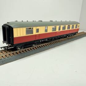 E9133e Hornby R4181 Oo Gresley Br 61ft 6in Buffet Car Crimson And Cream #e9133e Ex Lner