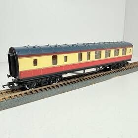 M26546 Hornby R443 Oo Scale Br Ex Lms Coach Brake Crimson And Cream M26546 Hornby R443 Oo Scale Br Ex Lms Coach Brake Crimson And Cream