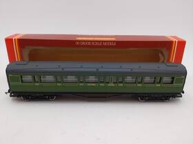 R445 Hornby Oo Southern Brake 3rd Coach Passenger Car Ln/box R445 Hornby Oo Southern Brake 3rd Coach Passenger Car Ln/box