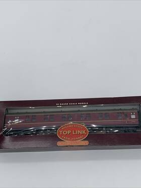 R4049 Hornby R461 Oo Top Link Br Mk1 Sleeper Coaches Crimson Boxed
