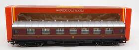 4120 Hornby R474 Oo Lms Crimson Lake Composite Coach #4120 Ex/box